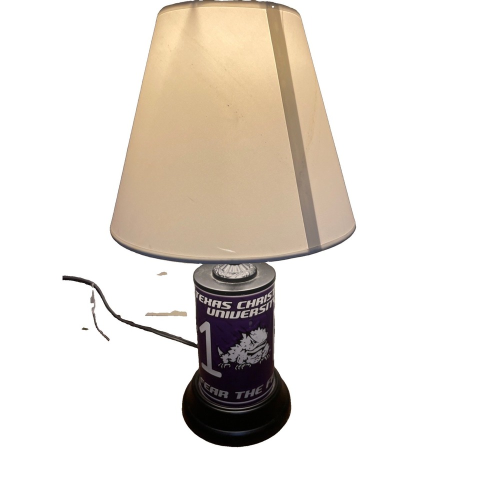 TCU Table Lamp Texas Christian Frog
